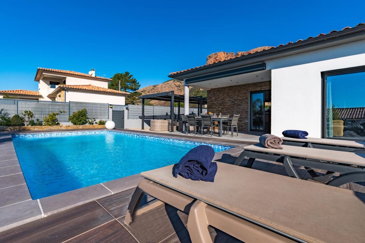 Afa Proche Ajaccio, Magnifique Villa Avec Piscine Privee 8 Personnes Ngoại thất bức ảnh